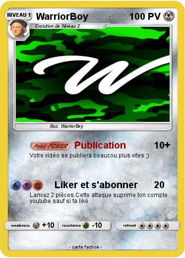 Pokemon WarriorBoy