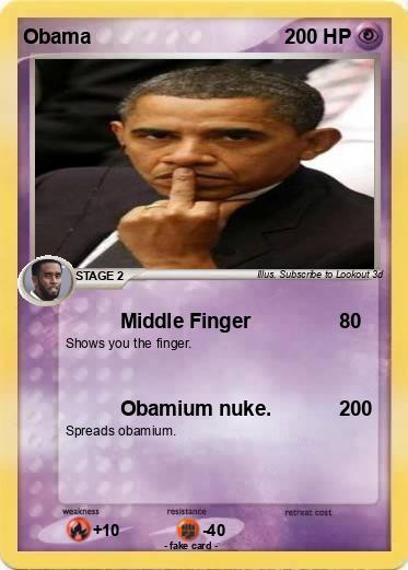 Pokemon Obama