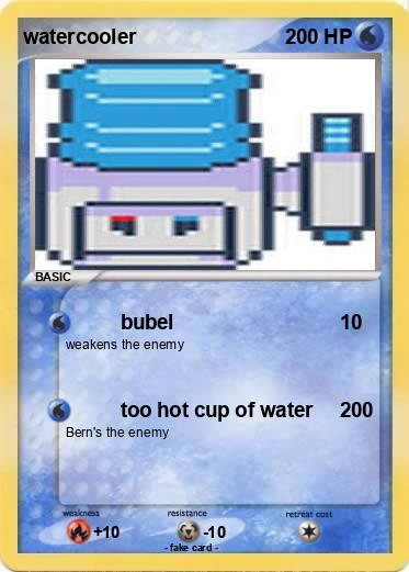 Pokemon watercooler