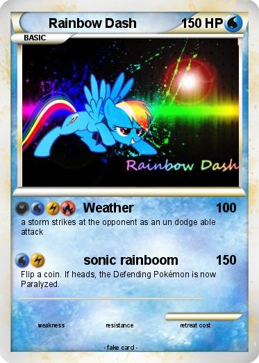 Pokemon Rainbow Dash