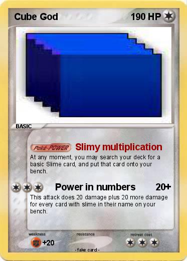 Pokemon Cube God