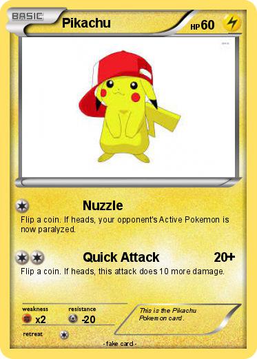 Pokemon Pikachu