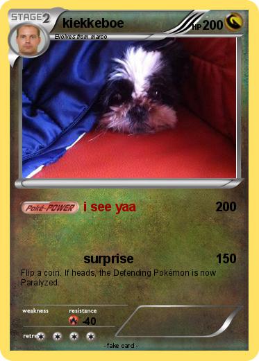 Pokemon kiekkeboe