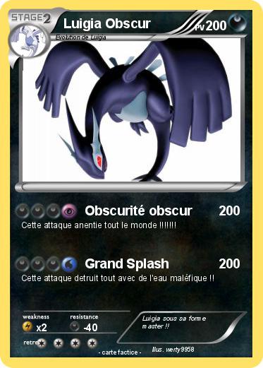 Pokemon Luigia Obscur
