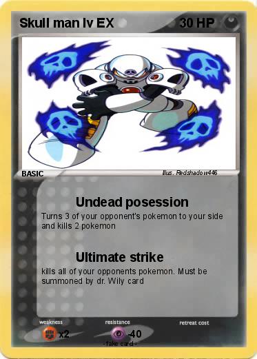 Pokemon Skull man lv EX