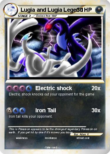 Pokemon Lugia and Lugia Legend
