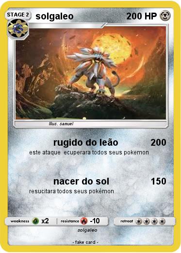 Pokemon solgaleo