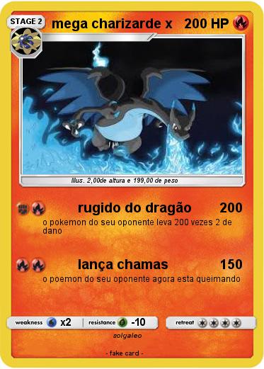 Pokemon mega charizarde x