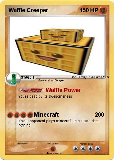 Pokemon Waffle Creeper