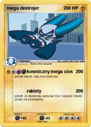 Pokemon mega destrojer