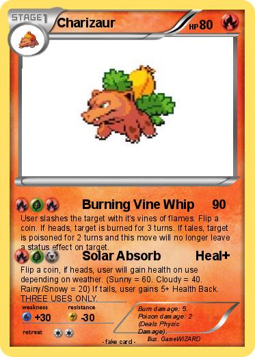 Pokemon Charizaur