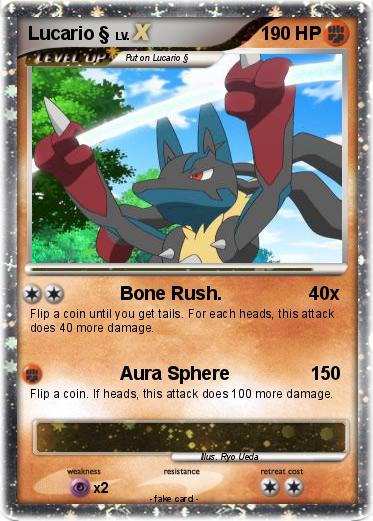 Pokemon Lucario §