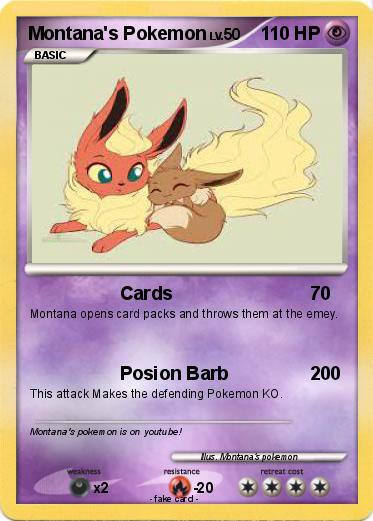 Pokemon Montana's Pokemon
