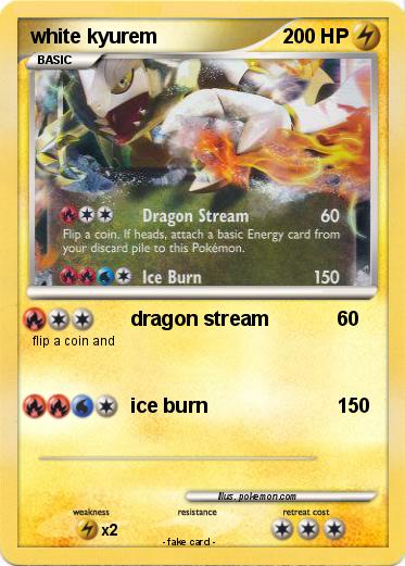 Pokemon white kyurem