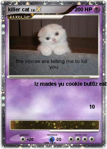 Pokemon killer cat