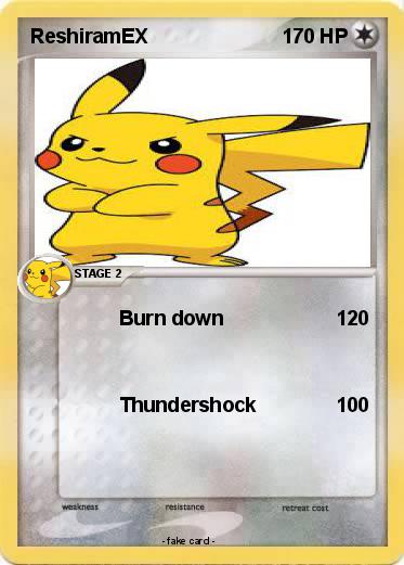 Pokemon ReshiramEX