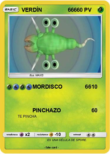 Pokemon VERDÍN                 666