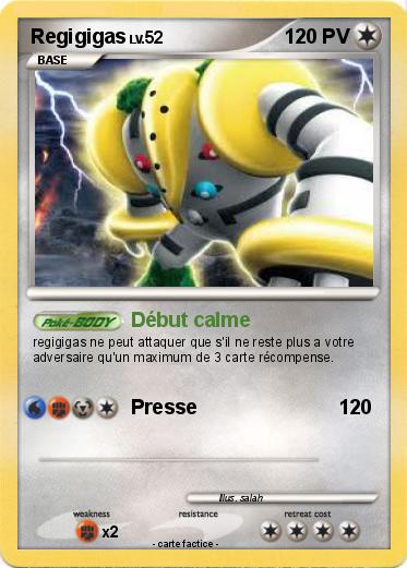 Pokemon Regigigas