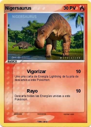 Pokemon Nigersaurus