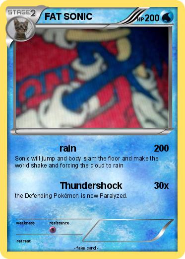 Pokemon FAT SONIC