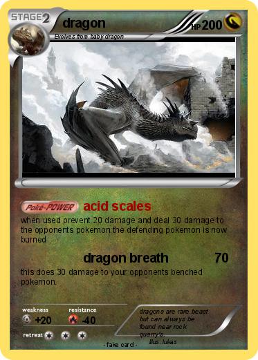 Pokemon dragon