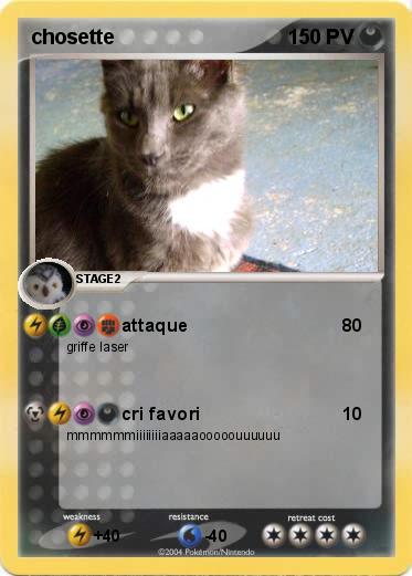 Pokemon chosette