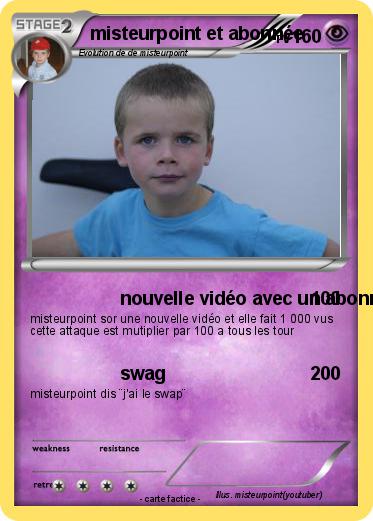Pokemon misteurpoint et abonnée