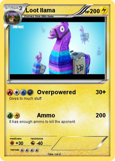 Pokemon Loot llama