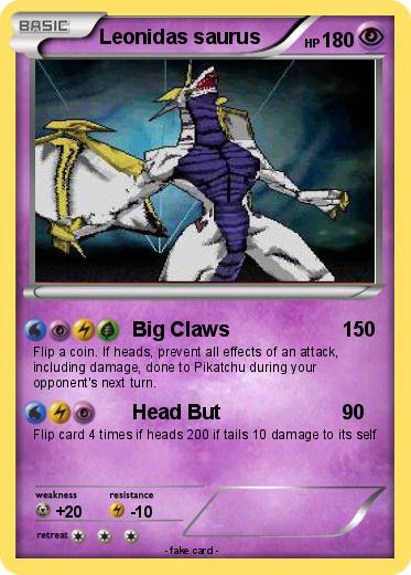 Pokemon Leonidas saurus