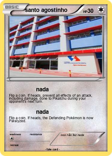 Pokemon santo agostinho