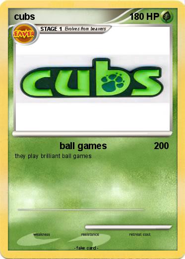 Pokemon cubs