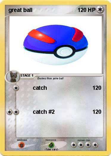 Pokemon great ball