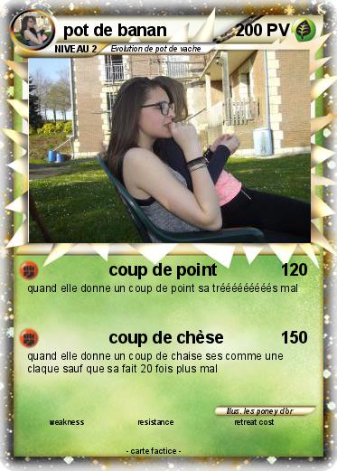 Pokemon pot de banan