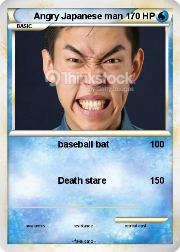 Pokemon Angry Japanese man
