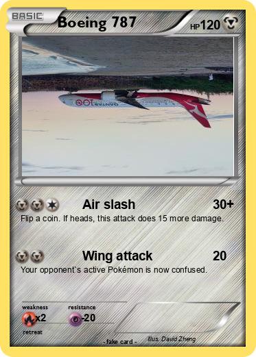 Pokemon Boeing 787