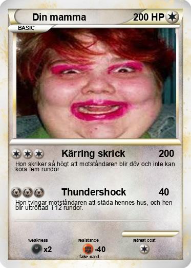 Pokemon Din mamma