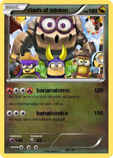 Pokemon clash of minion