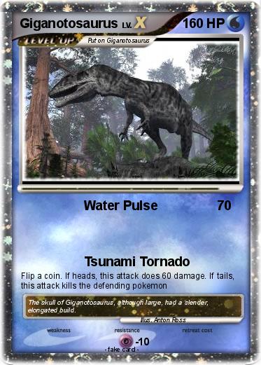 Pokemon Giganotosaurus