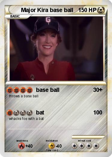 Pokemon Major Kira base ball
