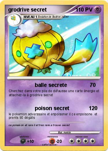 Pokemon grodrive secret