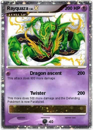 Pokemon Rayquaza