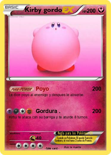 Pokemon Kirby gordo