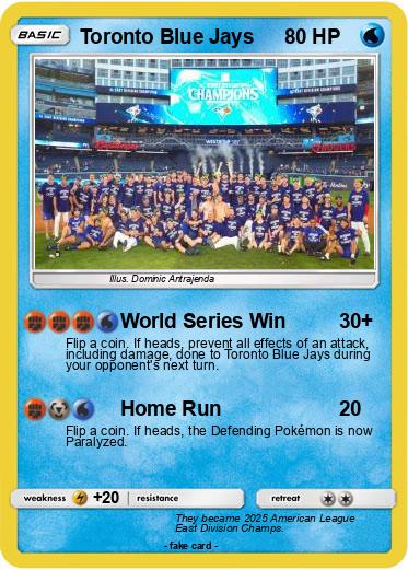 Pokemon Toronto Blue Jays