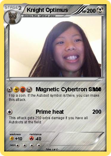 Pokemon Knight Optimus