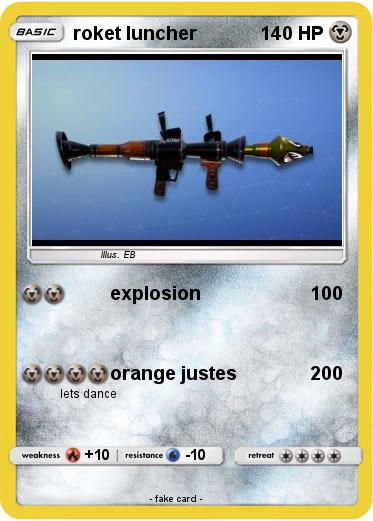 Pokemon roket luncher