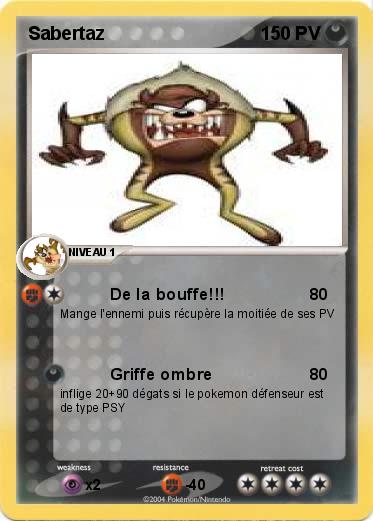 Pokemon Sabertaz