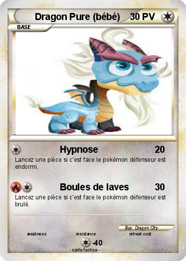 Pokemon Dragon Pure (bébé)