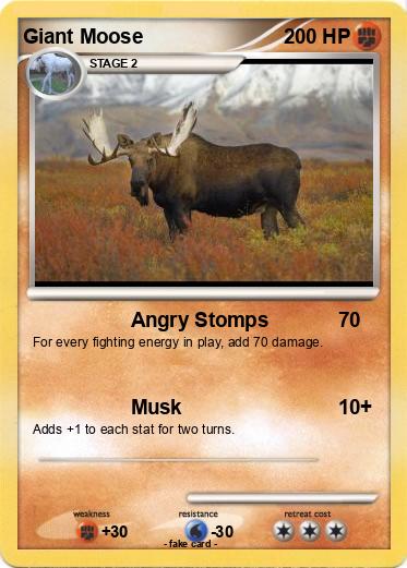 Pokemon Giant Moose