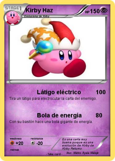 Pokemon Kirby Haz