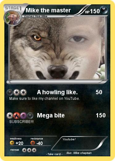 Pokemon Mike the master